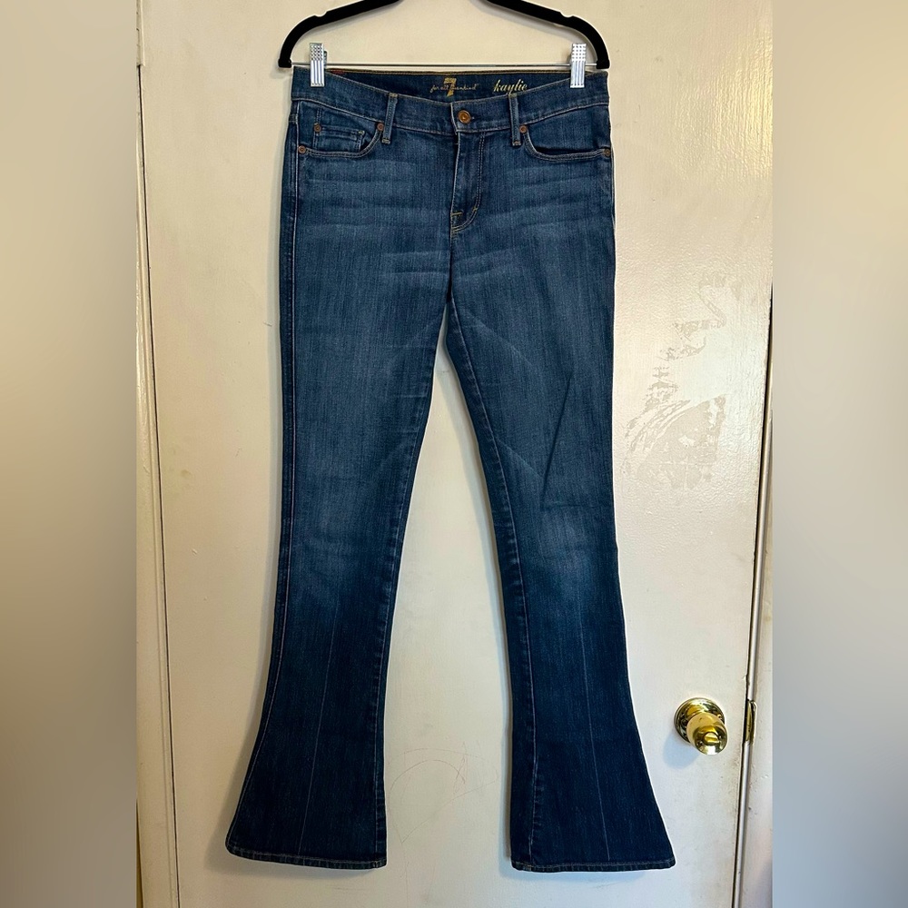7 For All Mankind Low Rise Flare